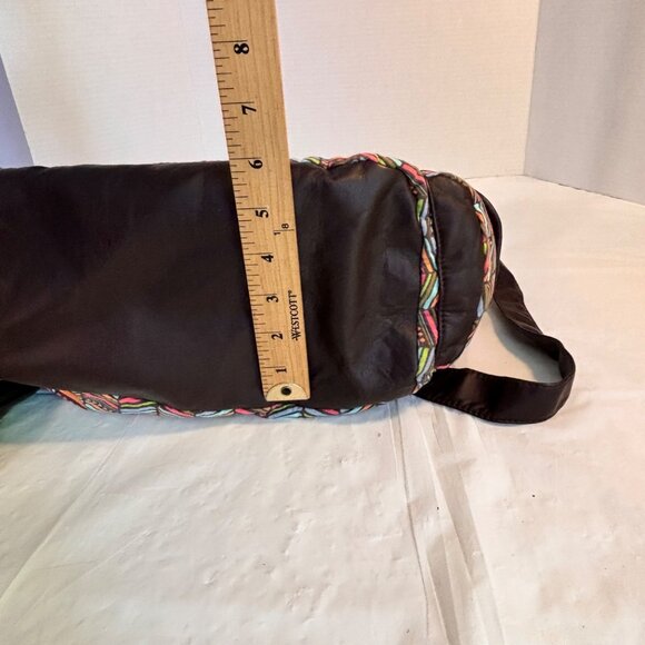 Journeys Backpack Drawstring/Snap Closure Pockets Adjustable Straps Boho Tribal - Picture 11 of 12